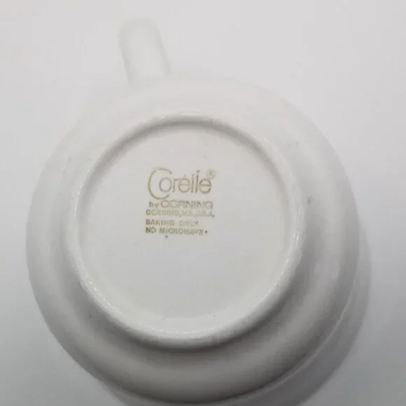 1970s Corelle Corning Indian Summer Coffee Mug Cup Floral Set of 4 - Picture 8 of 9